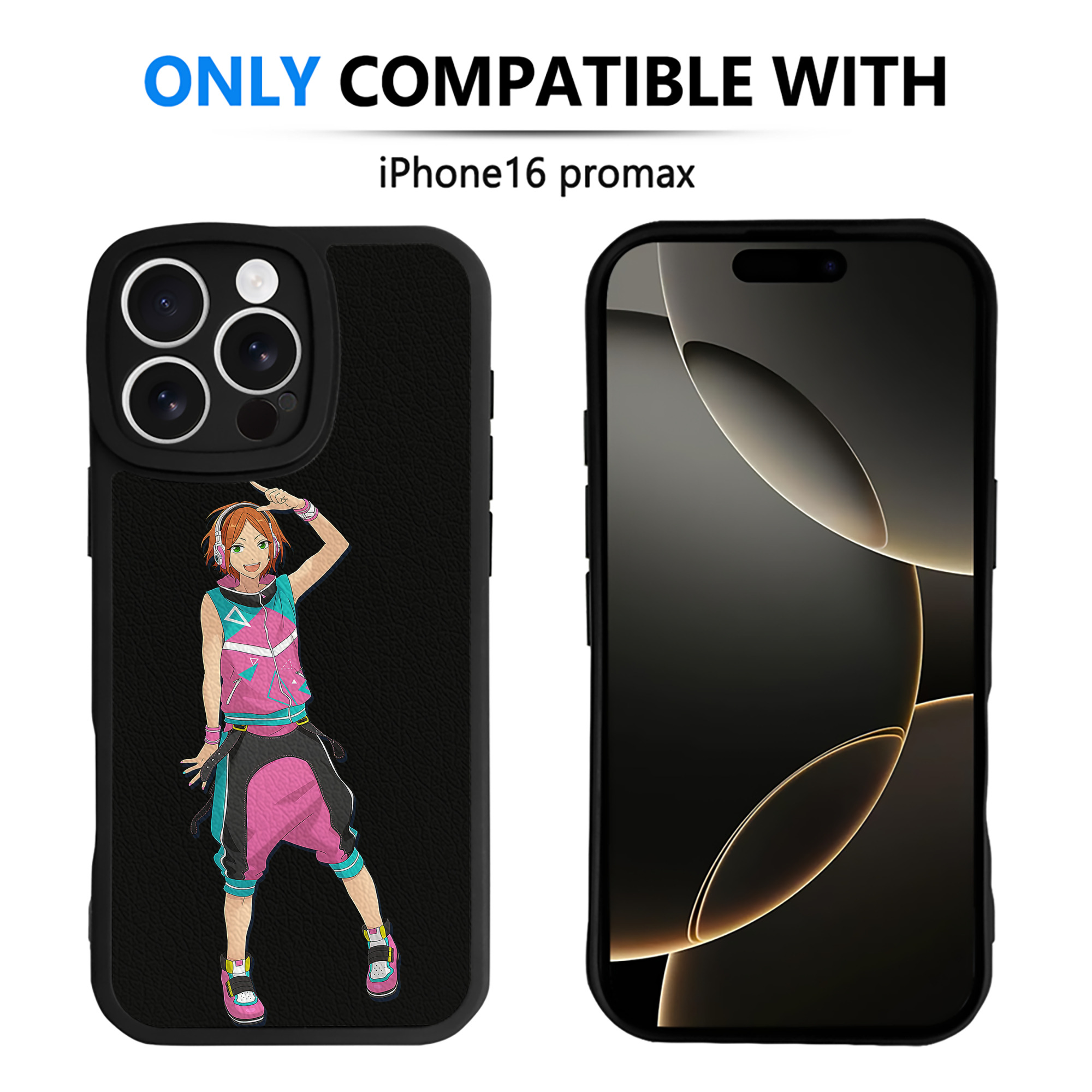 （画像用） あんさんぶるスターズ! Ensemble Stars 【iPhone 16シリーズ対応】シリコンスマホケース（レザー調） 材質：シリコン